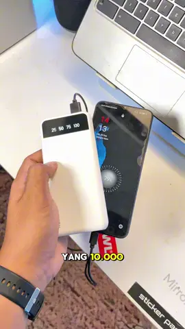 Rekomen banget nih power bank yang bisa di bawa kemana mana tanpa ribet #powerbankviral #powerbankmurah #powerbankmini #powerbank 