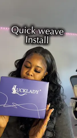 @luckladyhair_amazon #rawbundles #quickweave #fyppppppppppppppppppppppp #wiginstall #wigtok 