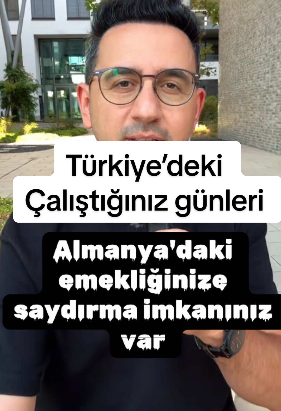 Türkiye’de çalışmış olduğunuz günleri Almanya’daki emekliliğinize işletin ve daha fazla emeklilik aylığı alın!#çalışma #emeklilik #almanya #türkiye #emeklilikhakkı 