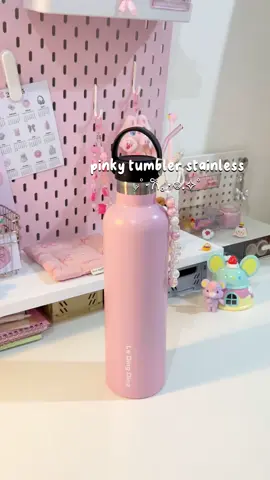 tahan dingin tahan panas👀 warna nya pink soft 💗👉🏻👈🏻 #tumbler #botolminum #botolminumviral #tumbleraesthetic #tumblerviral 