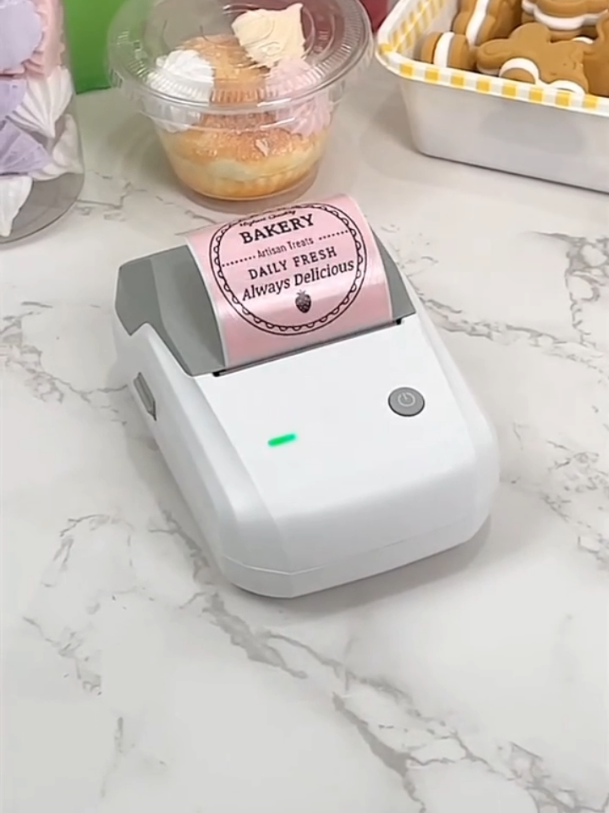 Mini imprimante thermique. Fonctionne sans encre. Rechargeable. Stock très limité. #miniimprimante #visibilite 