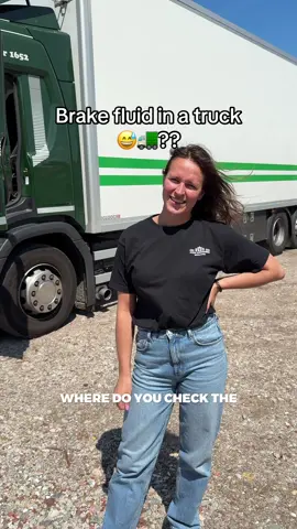 Do you know where is the brake fluid in a truck? 🚛😅😅😅 #truck #trucklife #truckdriver #trucklife #truckquiz 