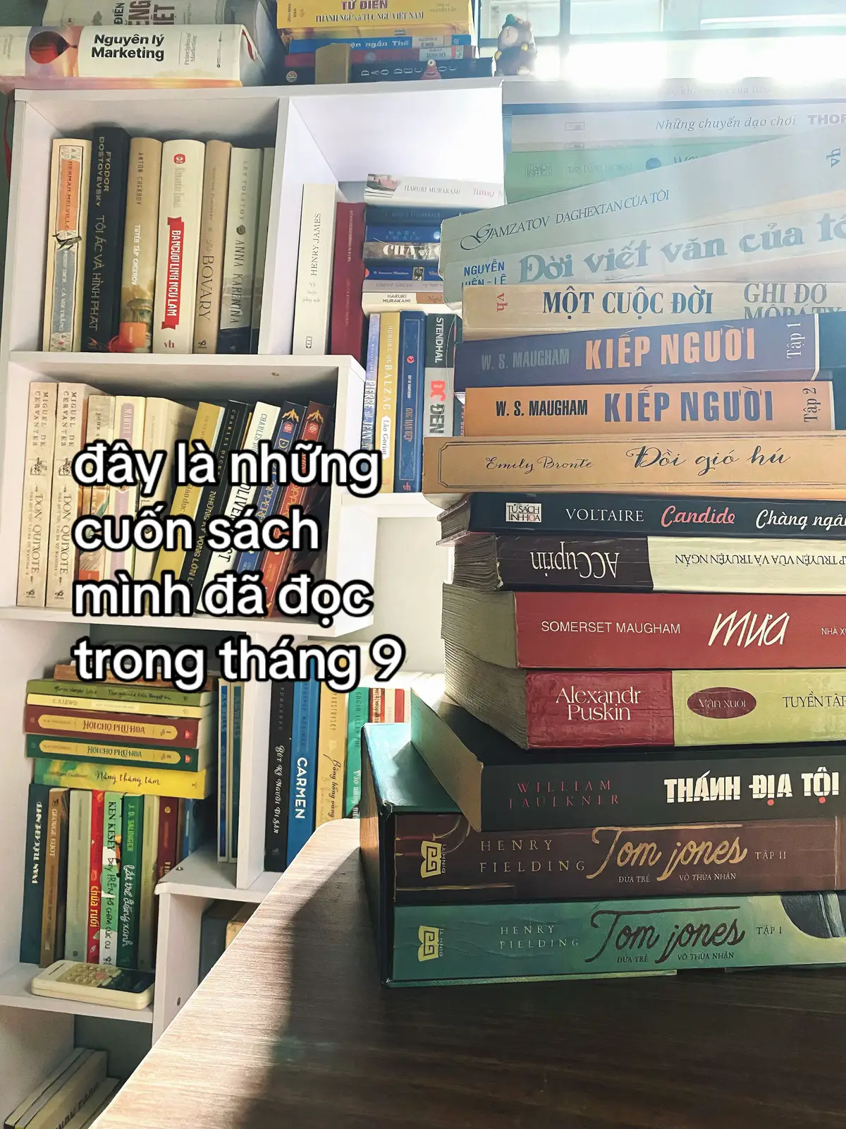 Còn vài cuốn nữa nma đang đọc dở 👌 #sach #vanhoc #book #BookRecommendations #readwithlong 