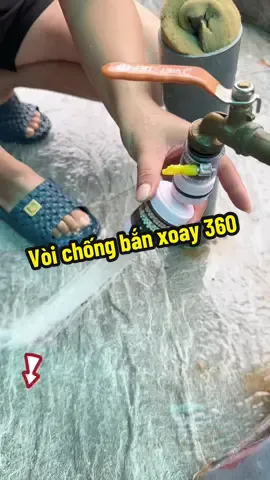 Vòi chống bắn xoay 360 độ #letranglcshop #dungcutienich #voinuoc #voinuocxoay360 #xuhuong 