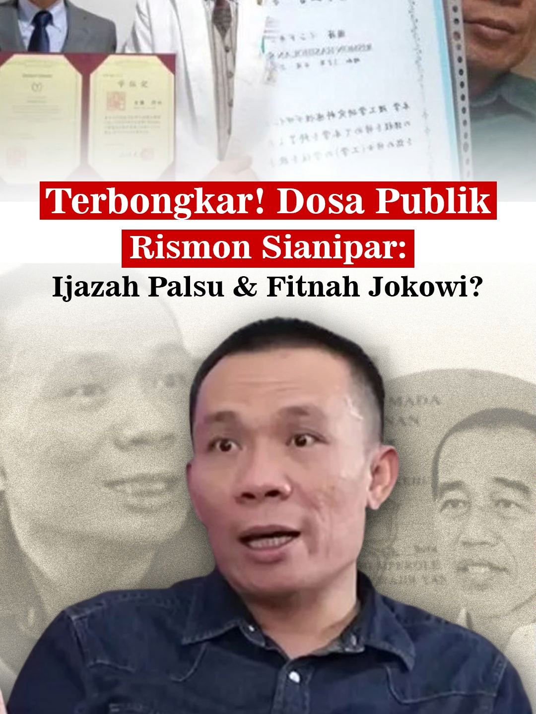 Terbongkar! Dosa Publik Rismon Sianipar: Ijazah Palsu & Fitnah Jokowi? #News #viralvideo #Nasional #rismonsianipar