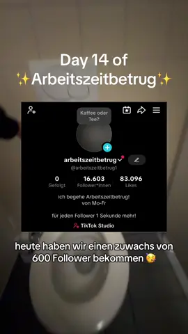Tag 14 Arbeitszeitbetrug ❤️ #fyp #viral #arbeitszeitbetrug #arbeiten #serie 