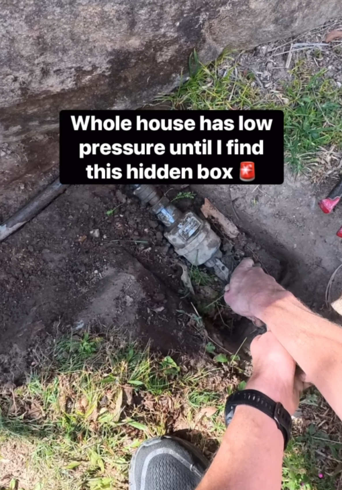 Plumb catch of the year? 🎣 #plumbing #apprentice #construction #howto #maintenance  