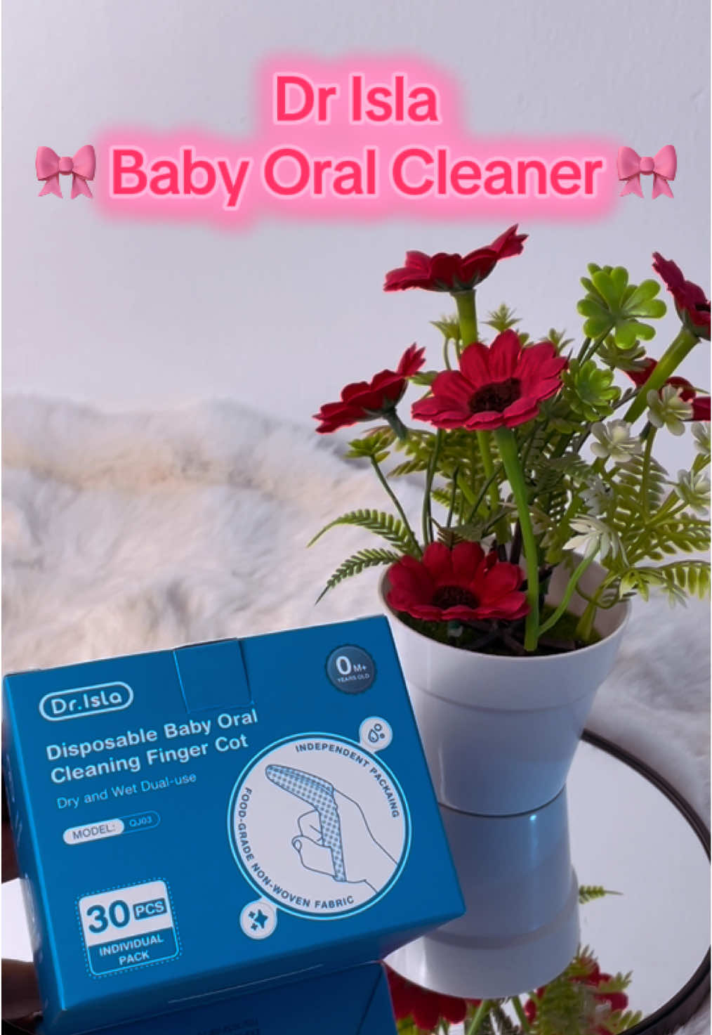 Dr isla Baby oral cleaner #drislamalaysia #newborn #babylove #firsttimemom 