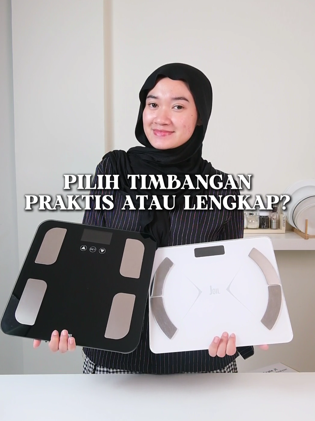 Pilih timbangan yang praktis atau yang lengkap? Tonton sampe habis! #timbanganbadan #timbangan #timbanganbadandigital #timbangandigital