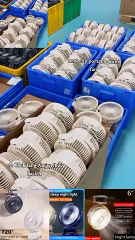 #mini #rotating #portablefan #clip 
