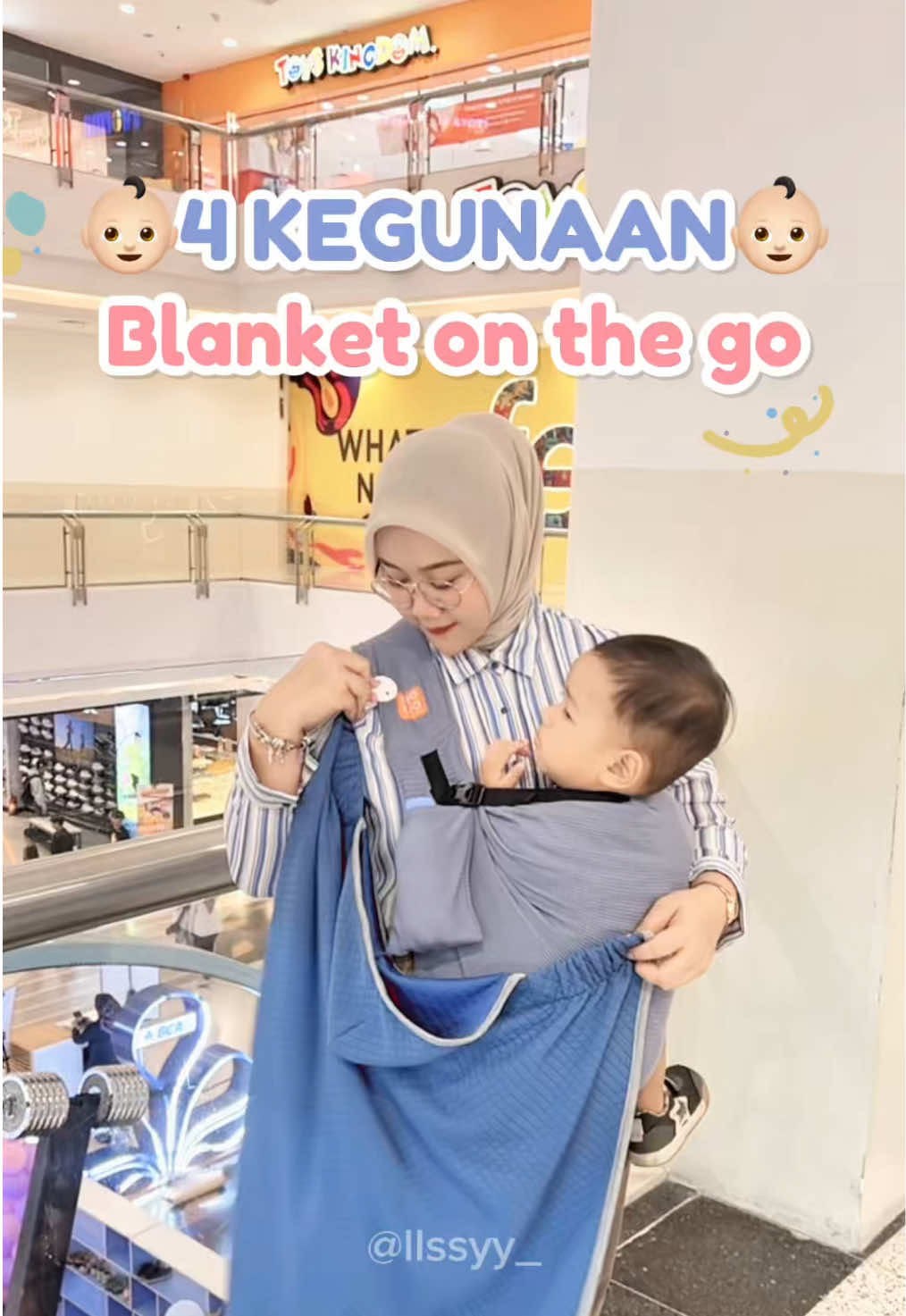 4 kegunaan blanket on the go Qyo-qyo yang multifungsi ini🫶✨ jangan sampe ga kebagian harga flashsalenya moms🔥‼️ #blanketonthego #selimutbayi #fyp #blanketbayi 