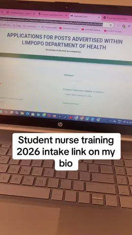Student nurse training 2026 intake link on my bio #nurse #nurselife👩‍⚕️💉💊 #applynow #training #student 