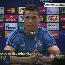 Cr7 ego 🤯☠️ #cristianoronaldo #ego #entrevista #zidane #realmadrid 