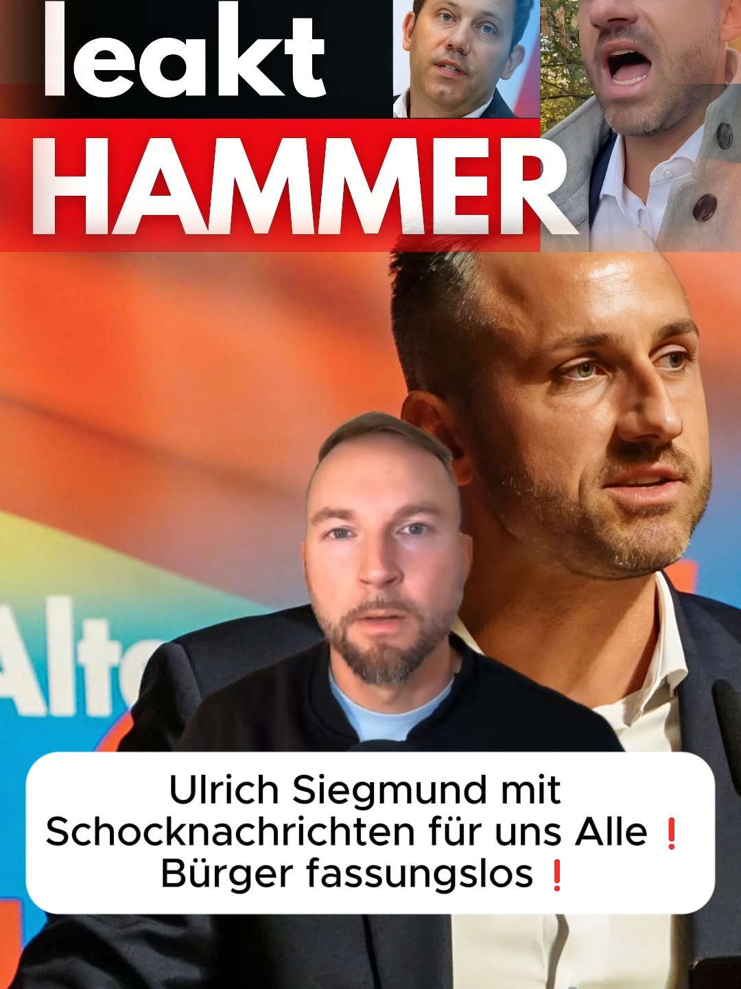 Größte Steuererhöhung aller Zeiten kommt❗️Ulrich Siegmund platzt der Kragen❗️