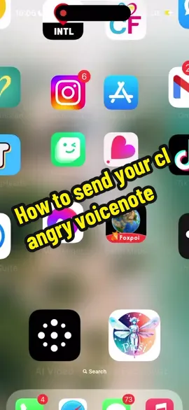 How to send angry voice note #makemefamous #viralvideo #voicenote #fyp 