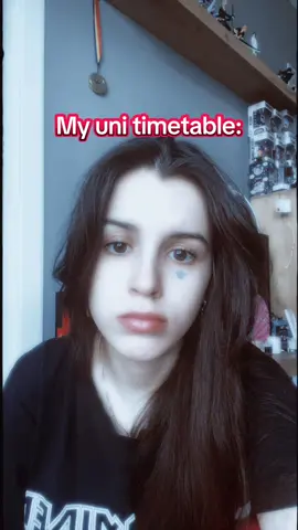 Tuesday suffocation 🫩 #uni #faculty #facultate #student #timetable 