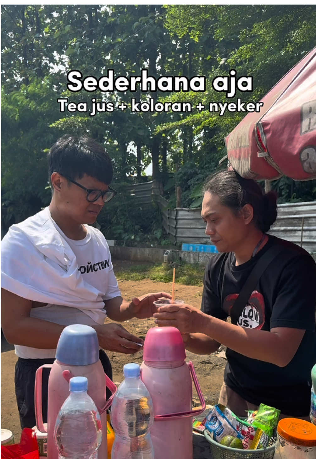 Tea Jus juga bikin bahagia kalau kita sehat mah  #komedi #fypシ゚viral #sunda #parodi 