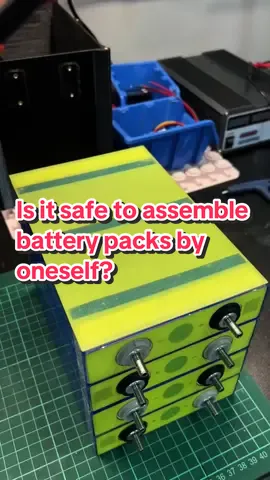 Is it safe to assemble battery packs by oneself?#lithiumbattery #powerbattery #energystorage 
