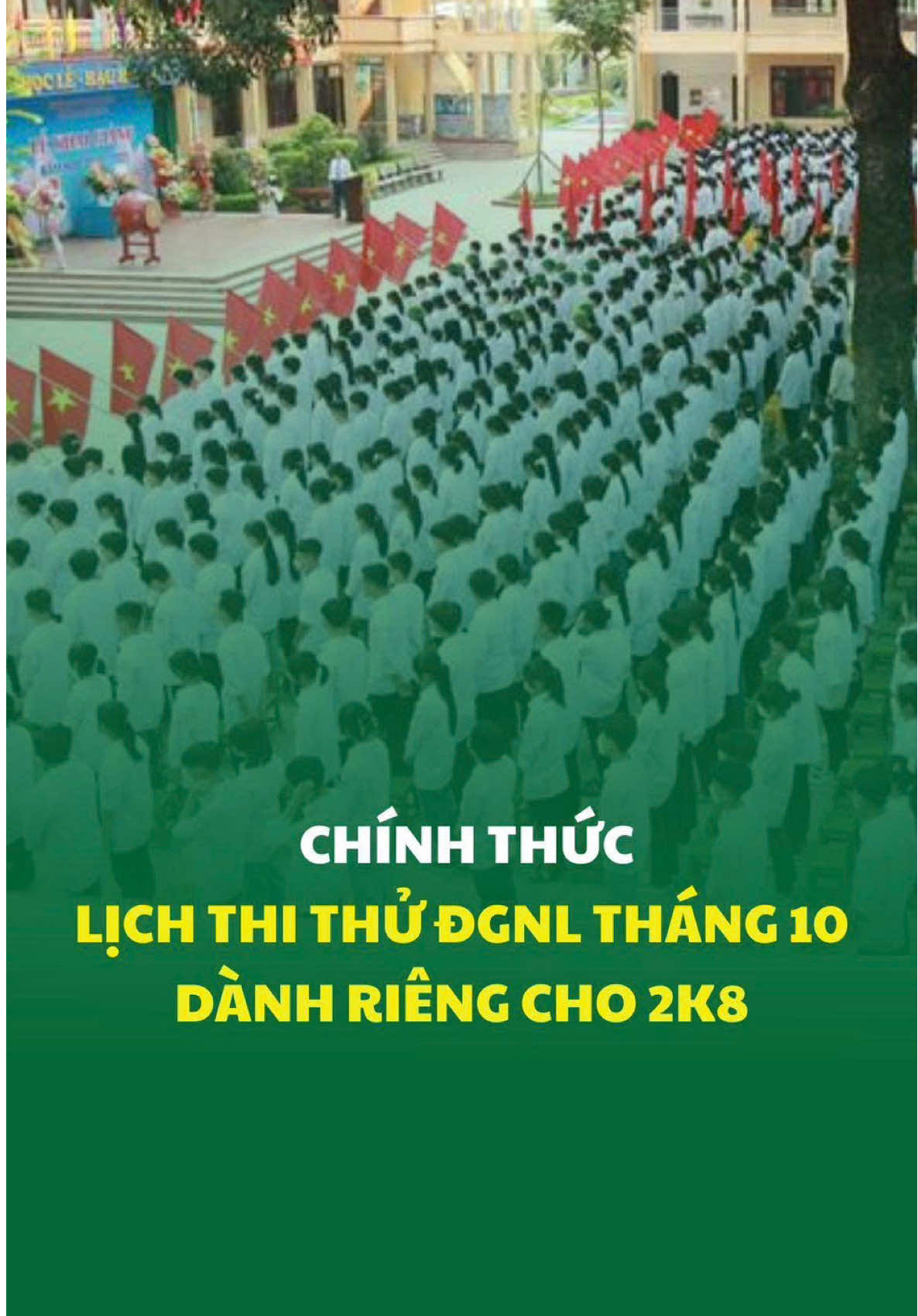 CHÍNH THỨC LỊCH THI THỬ ĐGNL THÁNG 10 #hsaeducation #hsa #dgnl #dgnlhn #danhgianangluc 