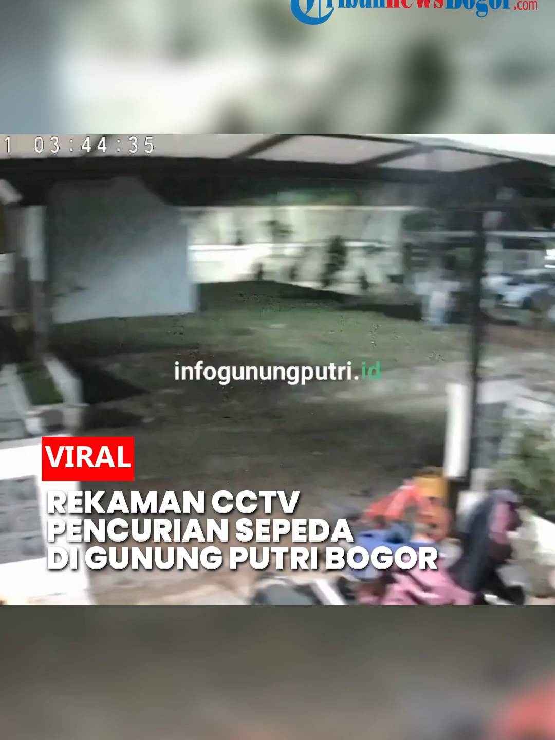 VIRAL VIDEO AKSI Pencurian Sepeda di Gunung Putri Bogor Terekam CCTV Selengkapnya di TribunnewsBogor.com == Tribunners tetap waspada terhadap barang berharga yaa! #Bogor #pencurian #cctv #sepeda #fyp #gunungputri
