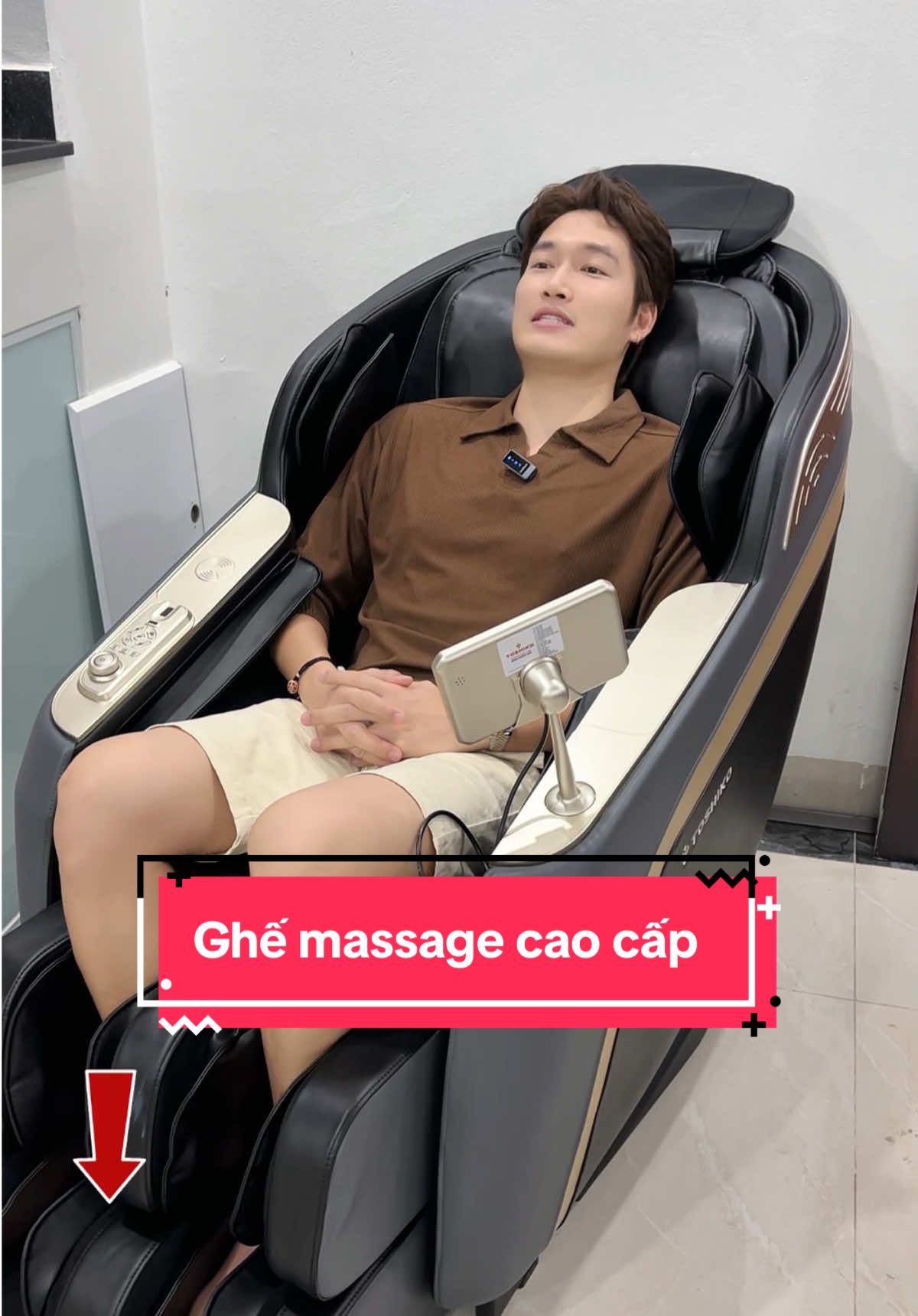 Ghế massage cao cấp thông minh #xuhuong #tikhub #ghemassage #ghemassagetoshiko #ghethugian 