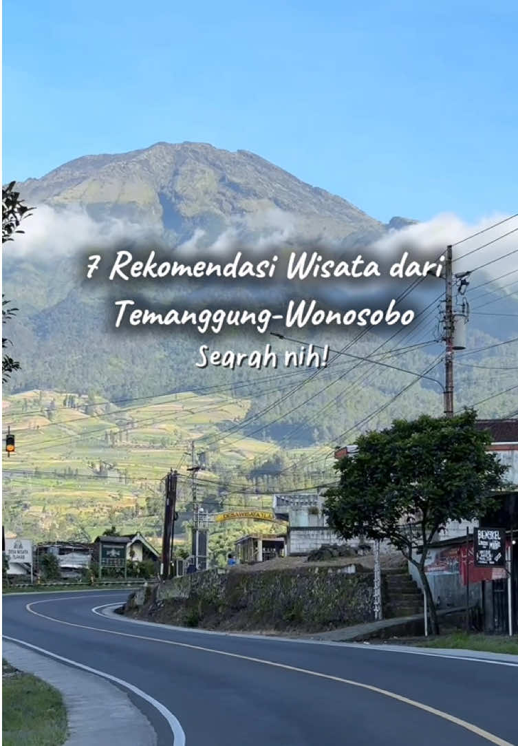 Rekomendasi wisata dari Temanggung-Wonosobo, searah semua guys. Semuanya view gunung😍✨ Trip Temanggung-Wonosobo?DM yaaa☺️ 📍Temanggung-Wonosobo #temanggung #wonosobo 
