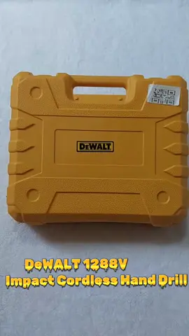 DwWalt 1288V Impact Cordless Hand Drill . Check out na mga bossing ...😘