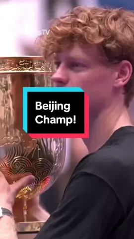 Beijinh title no. 2 🏆 #sinner #tennis