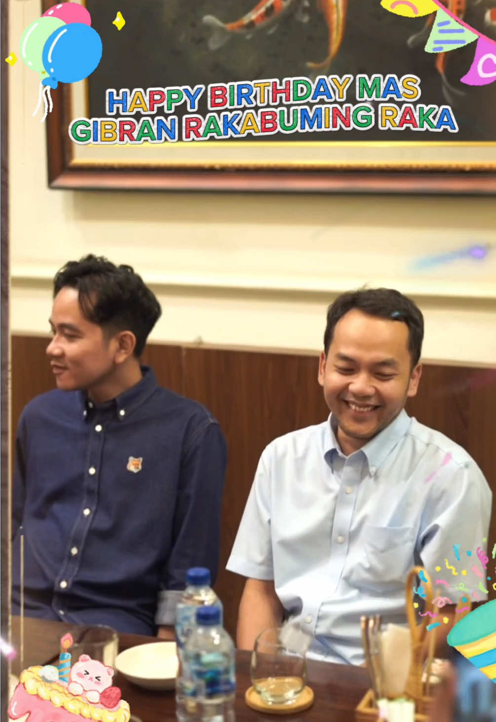 Happy birthday mas @Gibran Rakabuming 🤙🏻 #gibran #respatiardi #surakarta #jjkeren 
