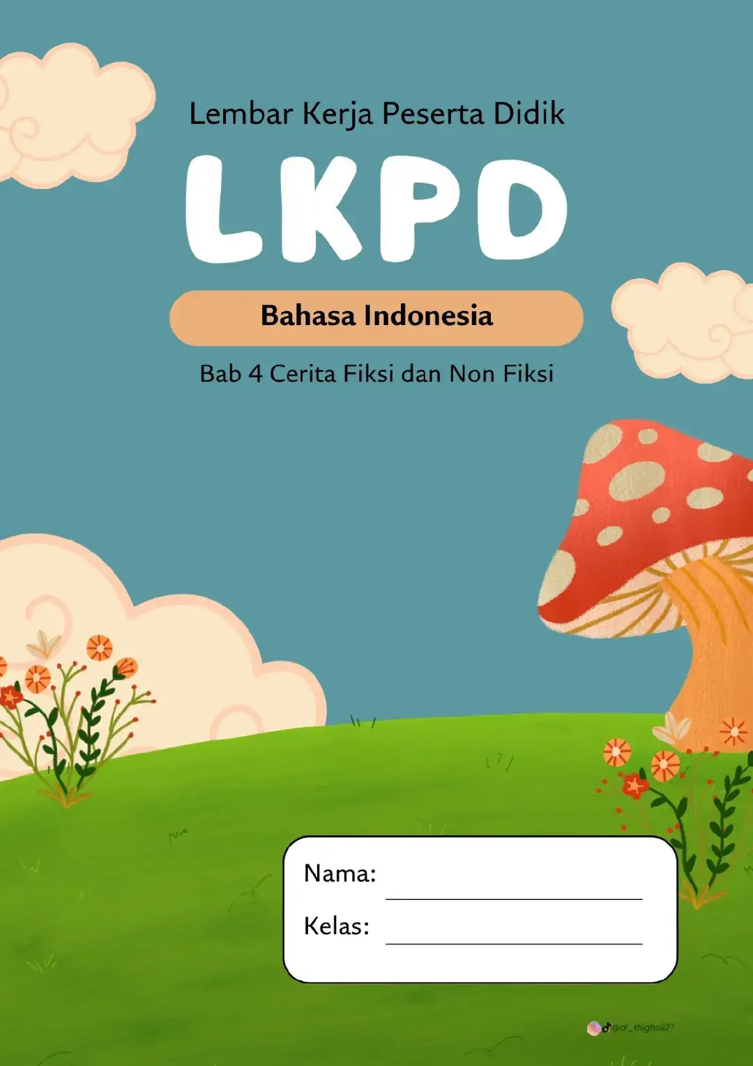 LKPD cerita fiksi dan non fiksi  bahasa Indonesia  #kelas2sd #fyp  #fiksi  #bahasaindonesia 