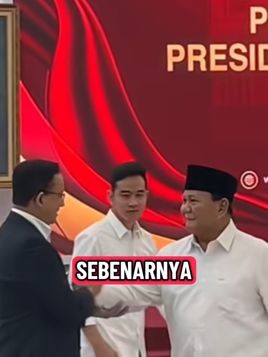 PRESIDEN PRABOWO TEGASKAN TIDAK ADA DENDAM BENTUK APAPUN KEPADA ANIES BASWEDAN POLITIK TETAPLAH POLITIK #aniesbaswedan #anies #prabowosubianto #presidenprabowo #prabowo 