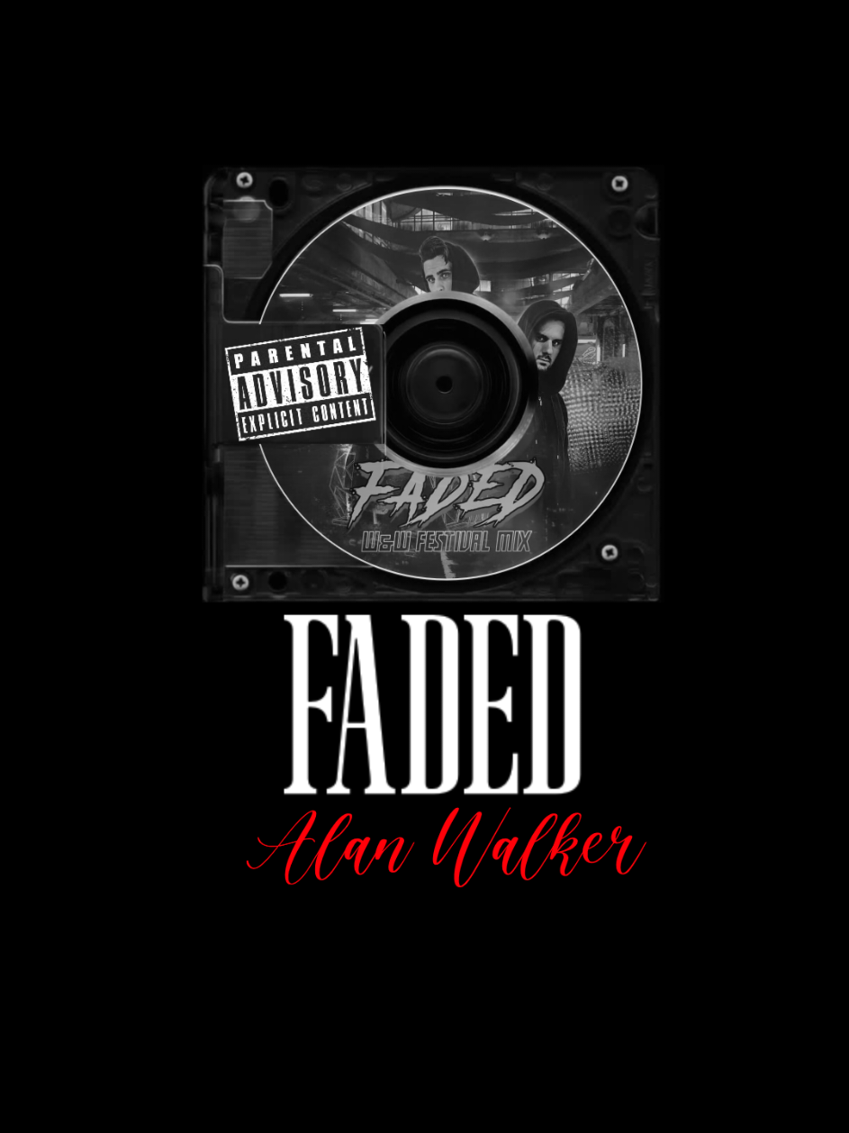I'm faded>>>> #songs #lyrics #music #aesthetic #fyp 