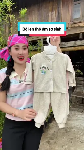 Bộ len thỏ ấm sơ sinh 3-9kg #quanaothudongchobe #bothudongchobe #bolenchobe 
