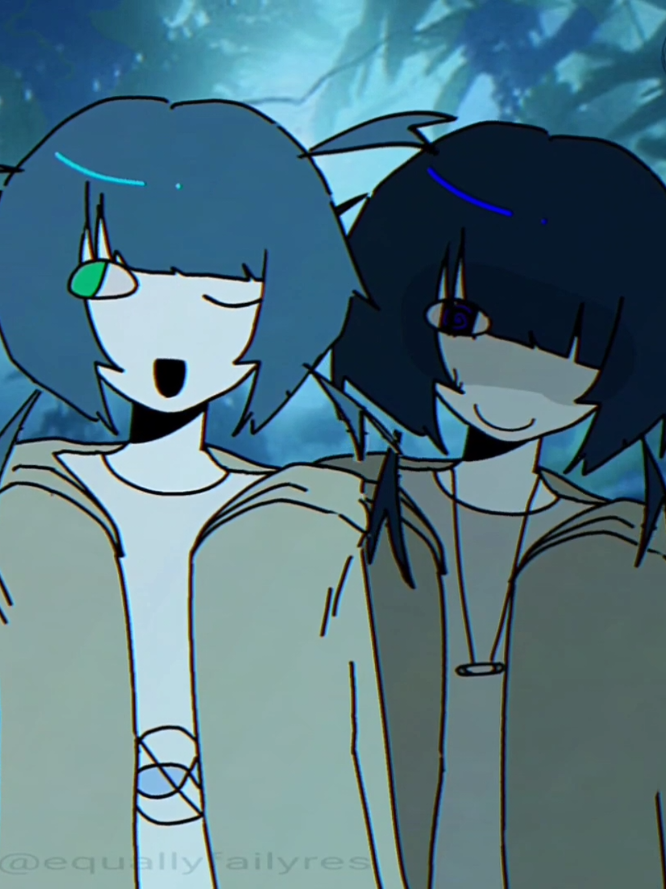 Let's go to heaven! (tengoku e ikou) well this about uh..... Kiru being left out ig (I'll explain more if someone asks). I haev a feeling ts going to flop..... I jsut can't prove it yet hmm #animationmeme #animation #fyp #xyzbca #trend 