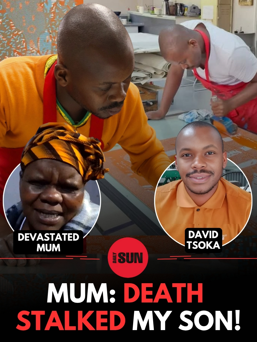 WATCH: Rising artist David Molefe Tsoka (33) allegedly murdered by lover after surviving death twice before 💔 The talented visual artist was brutally stabbed to death in his Langaville, Tsakane home in the early hours of Monday, September 29th - allegedly by his girlfriend who has since been arrested for murder. This tragic loss comes just ONE WEEK after David showcased his work at Springs Gallery and was invited to speak about his art on local radio. His career was finally taking off after years of dedication since he started drawing at age 4. But perhaps most heartbreaking is his mother Ellen Koaho's words: 