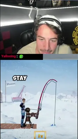 Rydurz goes ice fishing and catches a chode 🤣 UFO  #fyp #foru #gaming 
