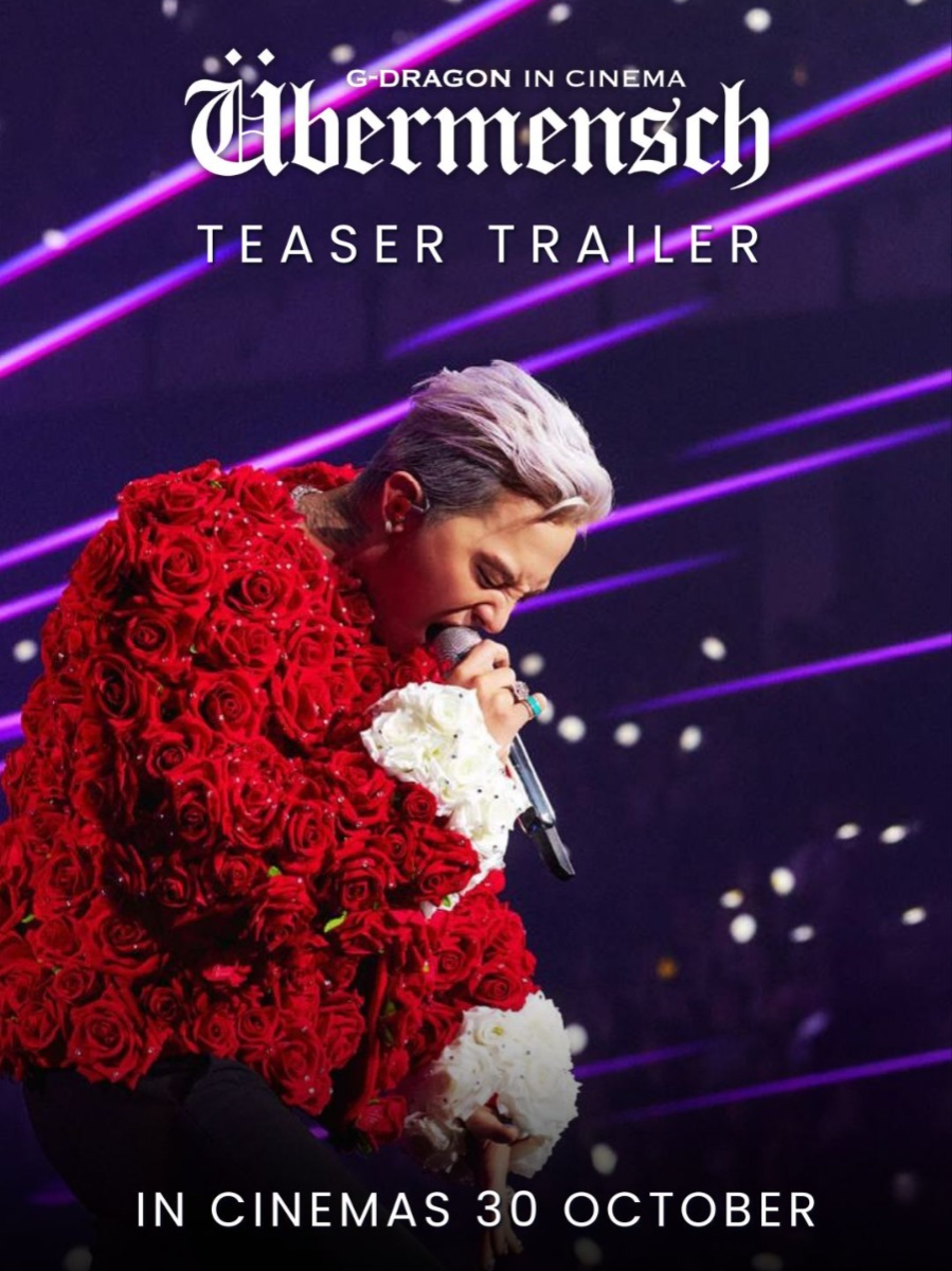 VIP & FAMs, are you ready? 👑 Catch the first look at G-DRAGON’s epic return with the official teaser trailer for [Übermensch] IN CINEMA. 🎟️ Get your tickets now to experience G-DRAGON IN CINEMA [Übermensch] in #2D, #4DX & #ScreenX at selected GSC and #AurumTheatre locations — and receive an exclusive A3 size poster starting 30 Oct! 🖼️💛 #GD #GDragon #Übermensch #GDRAGONINCINEMA #FAM #VIP #GDRAGON_IN_CINEMA_Übermensch #权志龙 #KwonJiyong #권지용 #GSCMovies #SembangEntertainment #NewReleases #MovieRecommendations #TeaserTrailer #fyp #trending #viral #newmovie #Free #Freeposter #poster #GSCExclusive #GSCConcert
