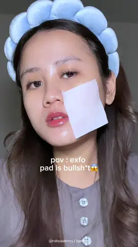 wajib bgt rajin exfo biar kulit mulussss😋💜 #fyp #exfoliate #exfoliating #exfopads 