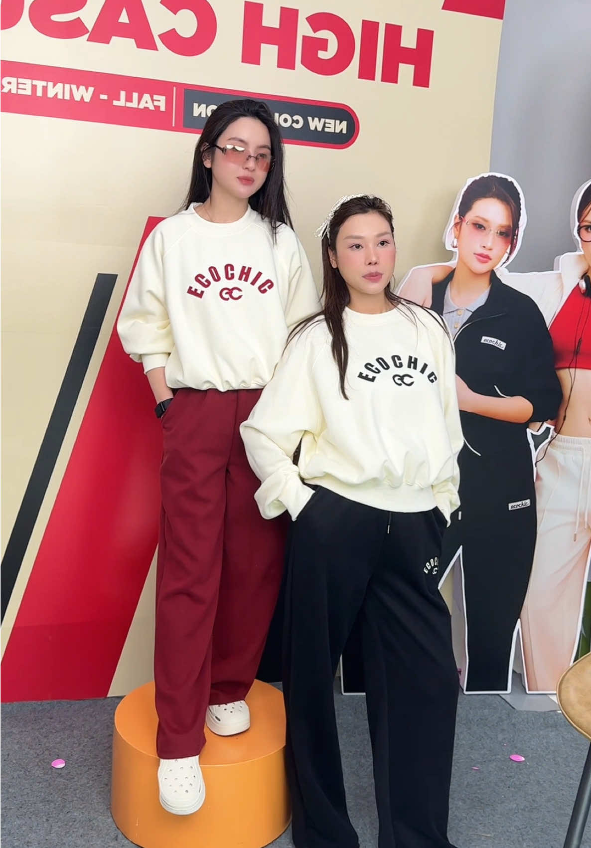 Ce mình thích đen hay đỏ ạ 🤣🤣 #tranquynh #chuthanhhuyen #ecochic #xuhuong #trending 