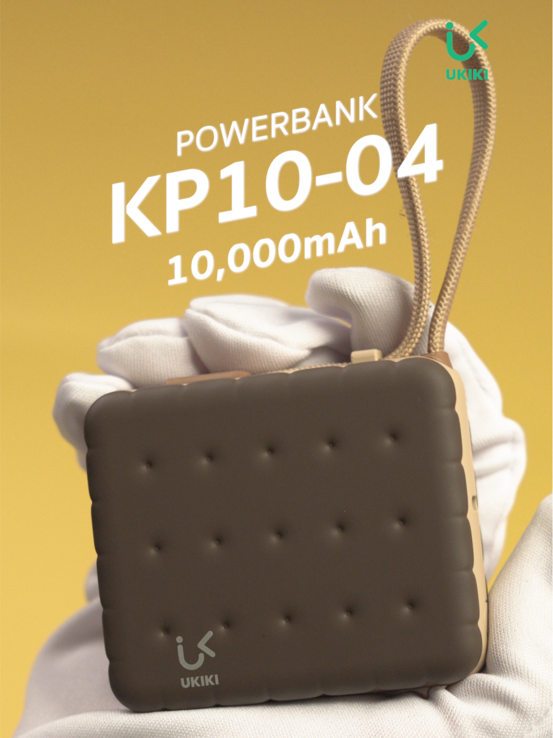 🍪✨ พาวเวอร์แบงค์ คุกกี้ กลับมาพร้อม 3 สี 💛🖤 UKIKI KP10-04 10,000mAh พาวเวอร์แบงก์ทรงคุกกี้สุดคิ้วท์ ⚡ ชาร์จเร็ว PD22.5W เต็มพลังไว ไม่ต้องรอนาน 🔌 สายชาร์จในตัว Type-C ไม่ต้องพกเพิ่ม 🔄 พอร์ต Type-C รองรับชาร์จเร็ว ✅ มาตรฐานความปลอดภัย CCC & มอก. มั่นใจได้ทุกการใช้งาน 👜 ดีไซน์บางเบา แข็งแรง ทนทาน พกง่าย แถมได้ความน่ารัก จัดเล้ย #UKIKI #มอก #CCC #🍪 #คุกกี้ #TikTokShop1010แบรนด์แท้คุ้มสุด #TikTokShopTH #10.10 #ช้อปก่อนใครที่TikTokShop