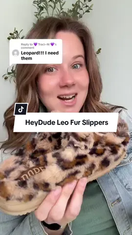 Replying to @💜 Traci~M 💜 The HeyDude Wendy Slipper Leo Fur is going viral on TikTok Shop—combining lightweight comfort with cozy faux fur and a bold leopard print design. Perfect for lounging, gifting, or adding a fierce touch to your fall and winter style. The ultimate cozy-chic slipper everyone is shopping this season! @HeyDude #heydudepartner #tiktokshopfalldealsforyou #tiktokshopcreatorpicks #tiktokshopblackfriday #tiktokshopcybermonday  