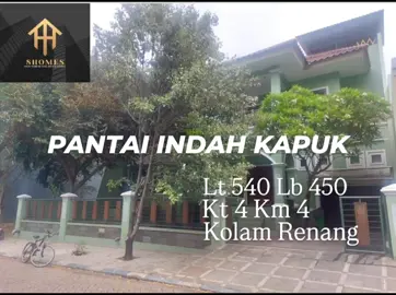 For Sale Rumah Pantai Indah Kapuk PIK Jakut Lt 540 (18 x 30) Lb 450 2 lantai SHM Bedroom 4+2 Bathroom 4+2 Study room Kolam renang Garage Carport Facing North Akses lebar Parkir tamu luas Best Price 19M nepis 8Homes 081280039838 #pik #pik2 #pantaiindahkapuk #rumahpik #rumahpik2 