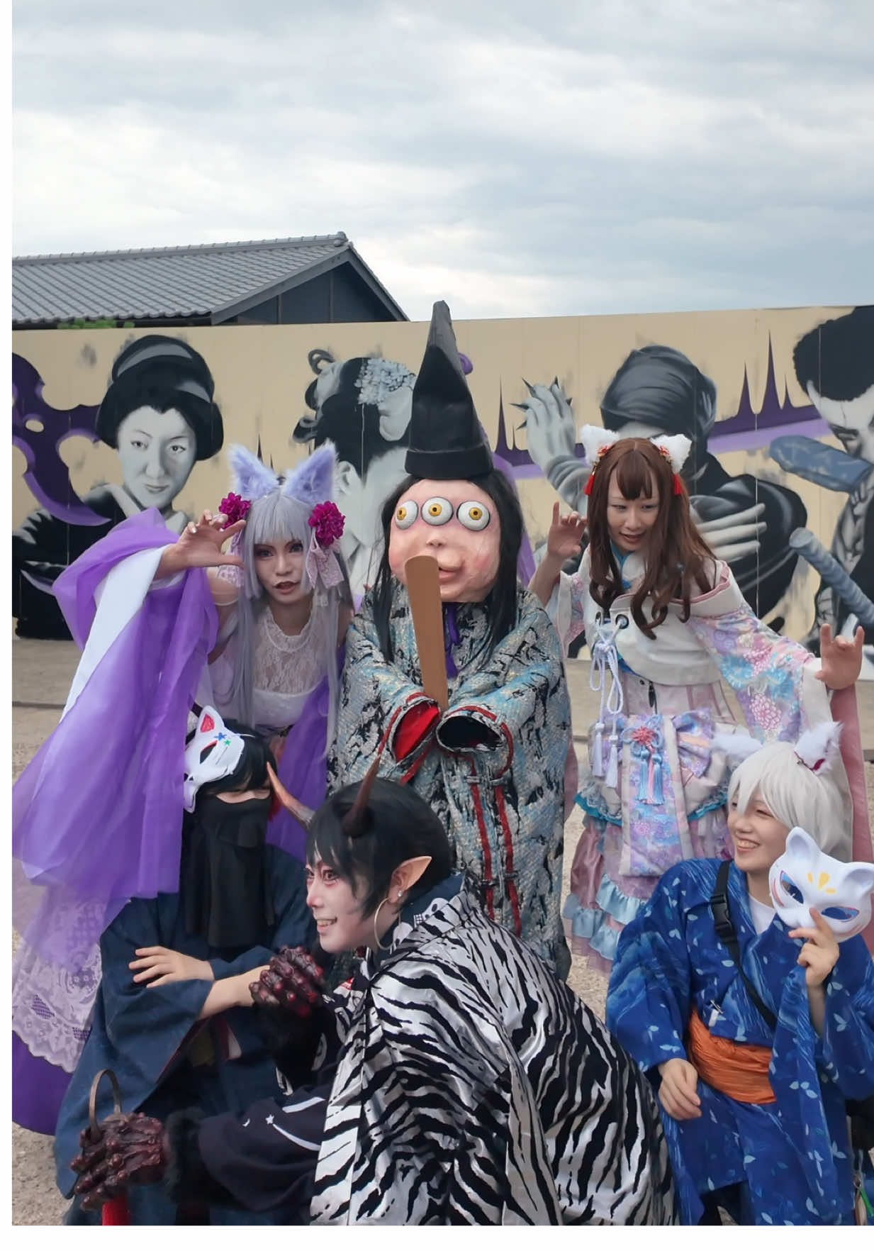 👻 Yokai Festival 2025 at Toei Kyoto Studio Park 🎭👺👹✨ #kyoto #toeikyotostudiopark #japan #yokaifestival #yokai 