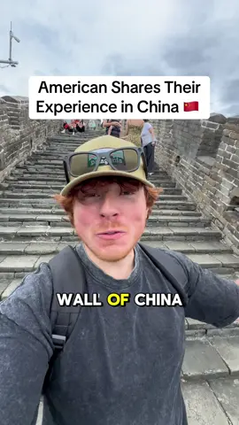 American YouTuber shares their honest opinion about China 🇨🇳  Many of us of been taught things about this country solely from the news. However I booked a flight to visit China for 10 days. And I will tell you that I enjoyed it a lot. It is real travel, their is a language barrier, sometimes things are difficult or sometimes they are easy.  However it feels like a safe country, it’s super cheap to visit, their attractions are spectacular, the food is below average, and the people are friendly. #fyp #tellme #traveltiktok #china #beijing 