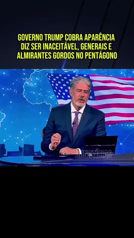 Governo Trump cobra aparência diz ser inaceitável, generais e almirantes gordos no Pentágono #noticias #News #reportagem #jornalismo #fyp 