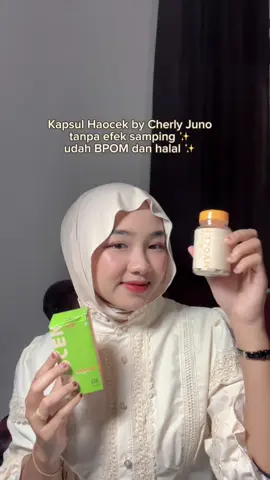 Yuk samaan pake Super haocek kapsul by @Superhaocek.official @Cherly Juno  #haocek #superhaocek 