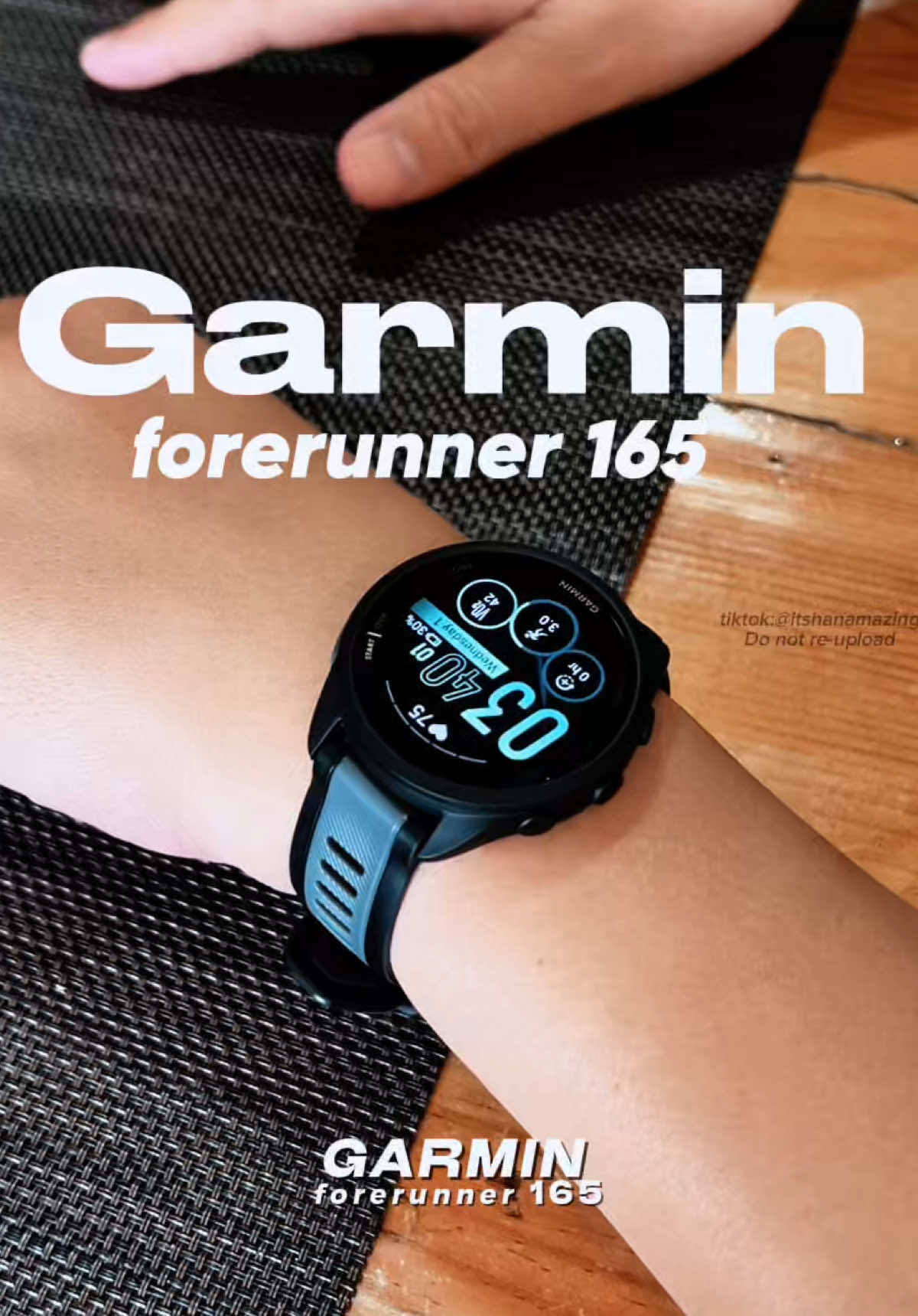 Limited stock! Garmin 165 — isa sa pinakamabenta ngayon na product ni garmin — ang bilis ma sold #garminwatch #watch #stravarun 