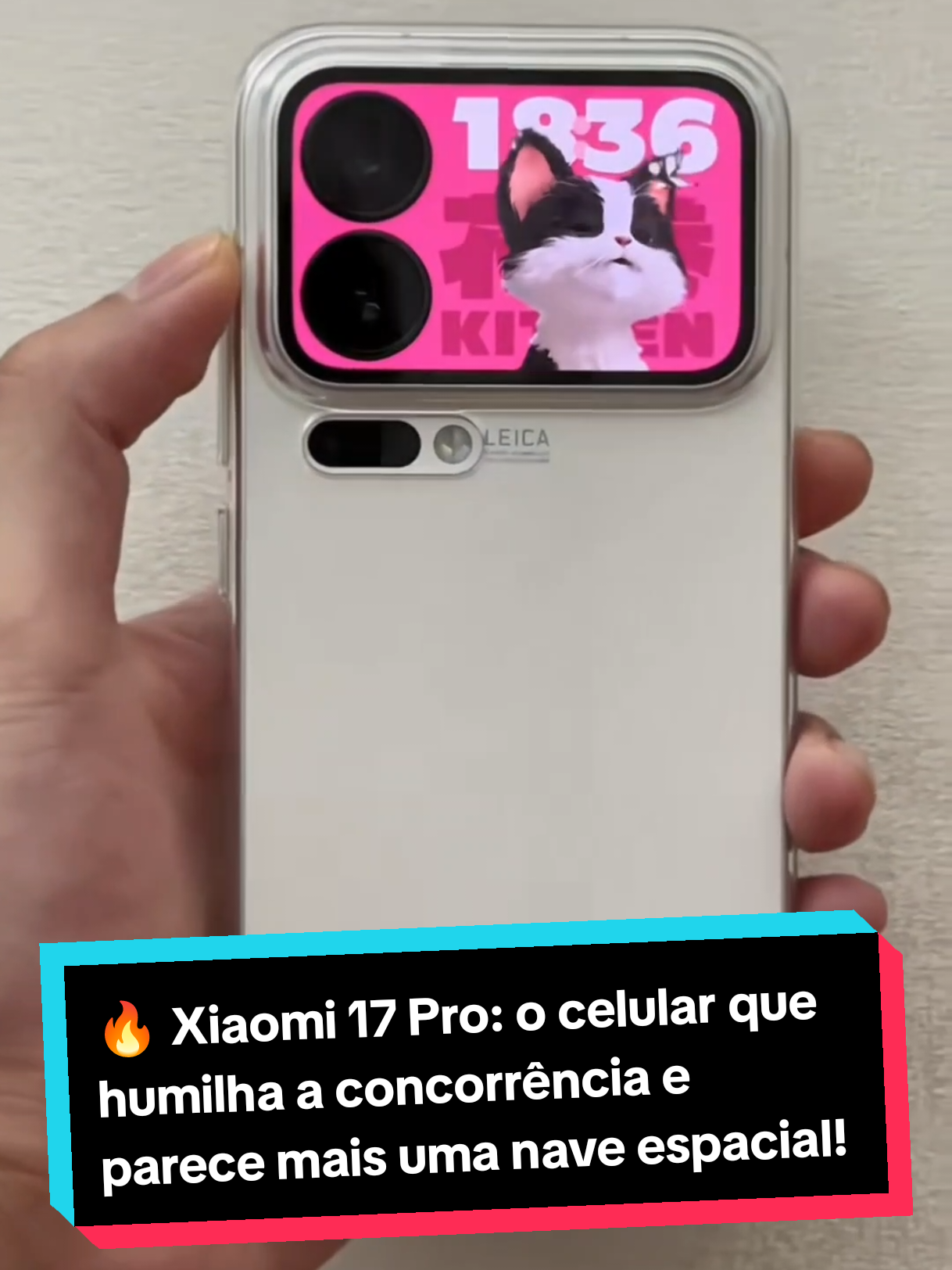 🔥 Xiaomi 17 Pro: o celular que humilha a concorrência e parece mais uma nave espacial! 🚀 #xiaomi #xiaomi17pro #lancamento #celulares #smartphone 