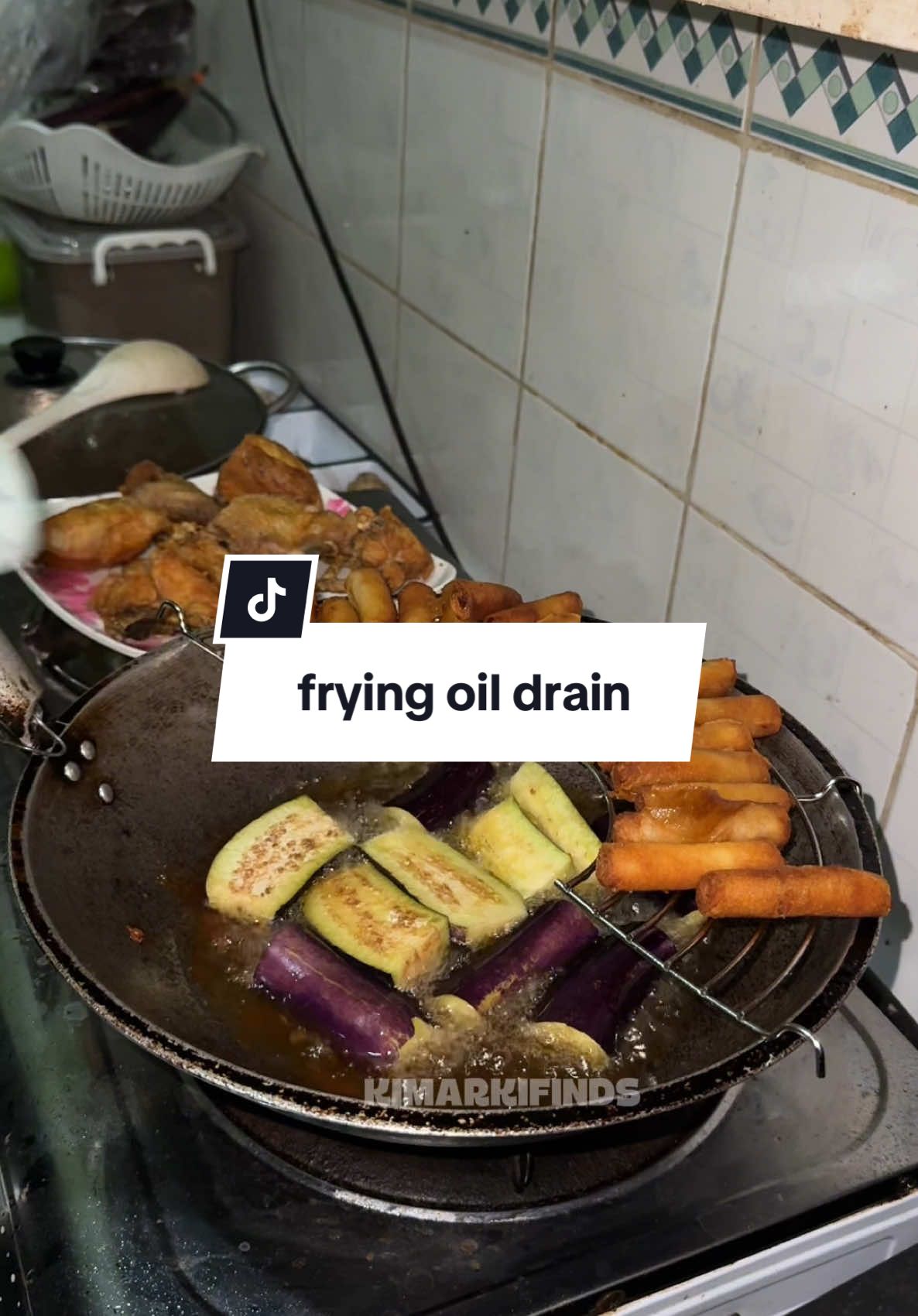 Stainless Steel Oil Strainer Rack Oil Drainer Frying Pan Oil Drain #frying #oildrainer #fryingpanoildrainrack #oilstrainer 