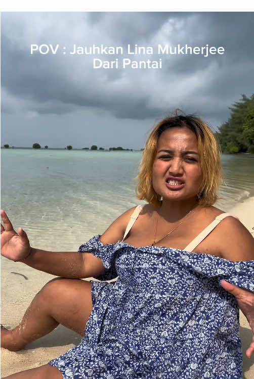 Jauhkan Lina Mukherjee Dari Pantai @azarinecosmetic 